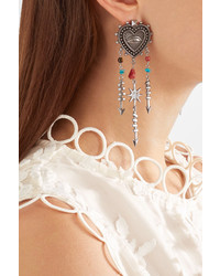 silberne Perlen Ohrringe von Valentino