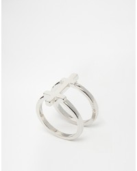 silberner Ring von Asos