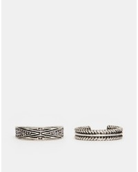 silberner Ring von Asos