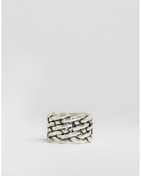 silberner Ring von Asos