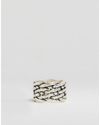 silberner Ring von Asos