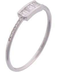silberner Ring von Ef Collection
