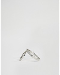 silberner Ring von Cheap Monday