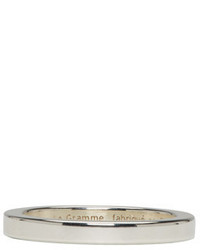 silberner Ring von Le Gramme