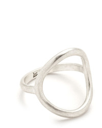 silberner Ring von Madewell