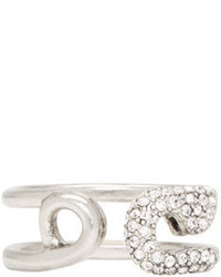 silberner Ring von Marc Jacobs