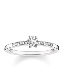 silberner Ring