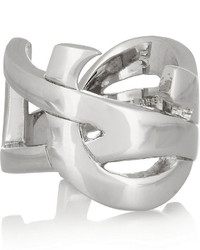 silberner Ring von Saint Laurent