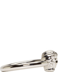 silberner Ring von Versace