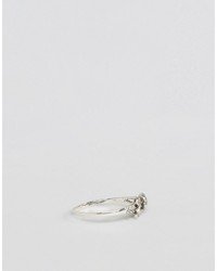 silberner Ring von Reclaimed Vintage