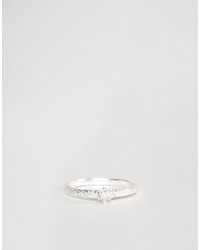 silberner Ring von Asos