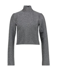 silberner Rollkragenpullover von NA-KD
