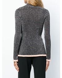 silberner Rollkragenpullover von Chloé