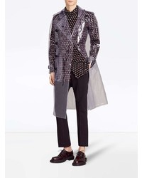 silberner Trenchcoat von Burberry