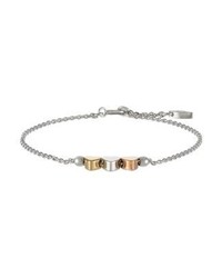 silbernes Armband von Fossil