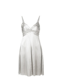 silbernes ausgestelltes Kleid von Armani Collezioni