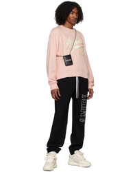 silbernes bedrucktes Sweatshirt von Amiri