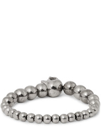 silbernes Perlen Armband von Alexander McQueen
