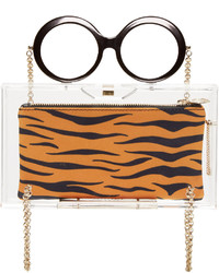 transparente Clutch von Charlotte Olympia