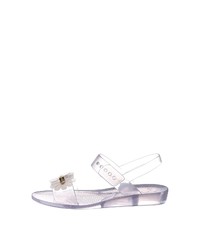 transparente Gummi flache Sandalen von Lemon Jelly