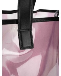 transparente Gummi Shopper Tasche von Jil Sander