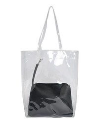 transparente Gummi Shopper Tasche von Vero Moda