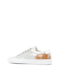 transparente Leder niedrige Sneakers von Common Projects