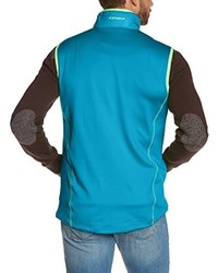 türkise ärmellose Jacke von Icepeak