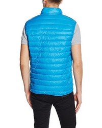 türkise ärmellose Jacke von Selected Homme