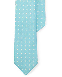 türkise gepunktete Krawatte