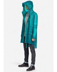 türkise Regenjacke von khujo