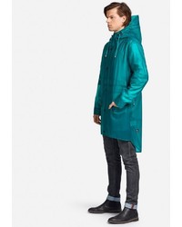 türkise Regenjacke von khujo