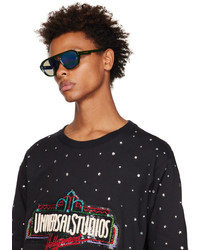 türkise Sonnenbrille von Gucci