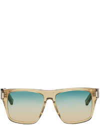 türkise Sonnenbrille von Gucci