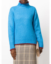 türkiser Oversize Pullover von Marni