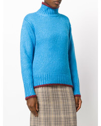 türkiser Oversize Pullover von Marni