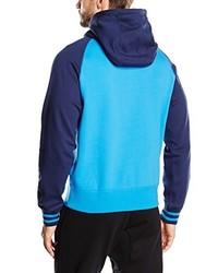 türkiser Pullover mit einem Kapuze von Nike