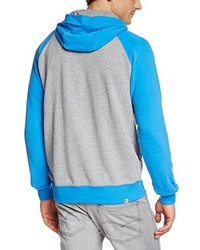 türkiser Pullover mit einem Kapuze von Puma