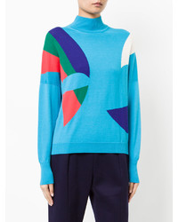 türkiser Pullover von DELPOZO