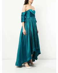 türkises Ballkleid von Alexis Mabille