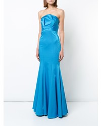 türkises Ballkleid von Zac Zac Posen