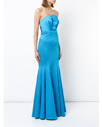 türkises Ballkleid von Zac Zac Posen