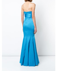 türkises Ballkleid von Zac Zac Posen