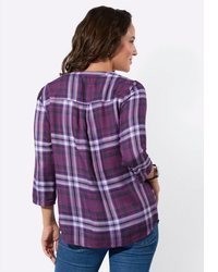 violette Bluse von Witt
