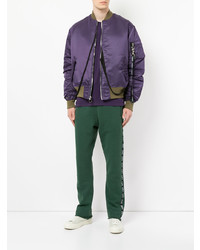 violette Bomberjacke von Mr. Completely