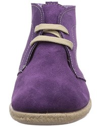 violette Chukka-Stiefel von Wolpertinger