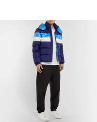 violette Daunenjacke von Moncler