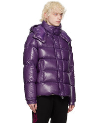 violette Daunenjacke von Moncler