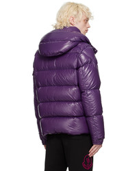 violette Daunenjacke von Moncler