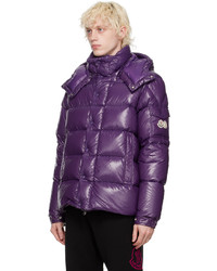 violette Daunenjacke von Moncler